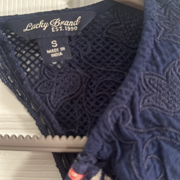 Lucky Brand Sleeveless Top Size Small - Picture 3 of 5